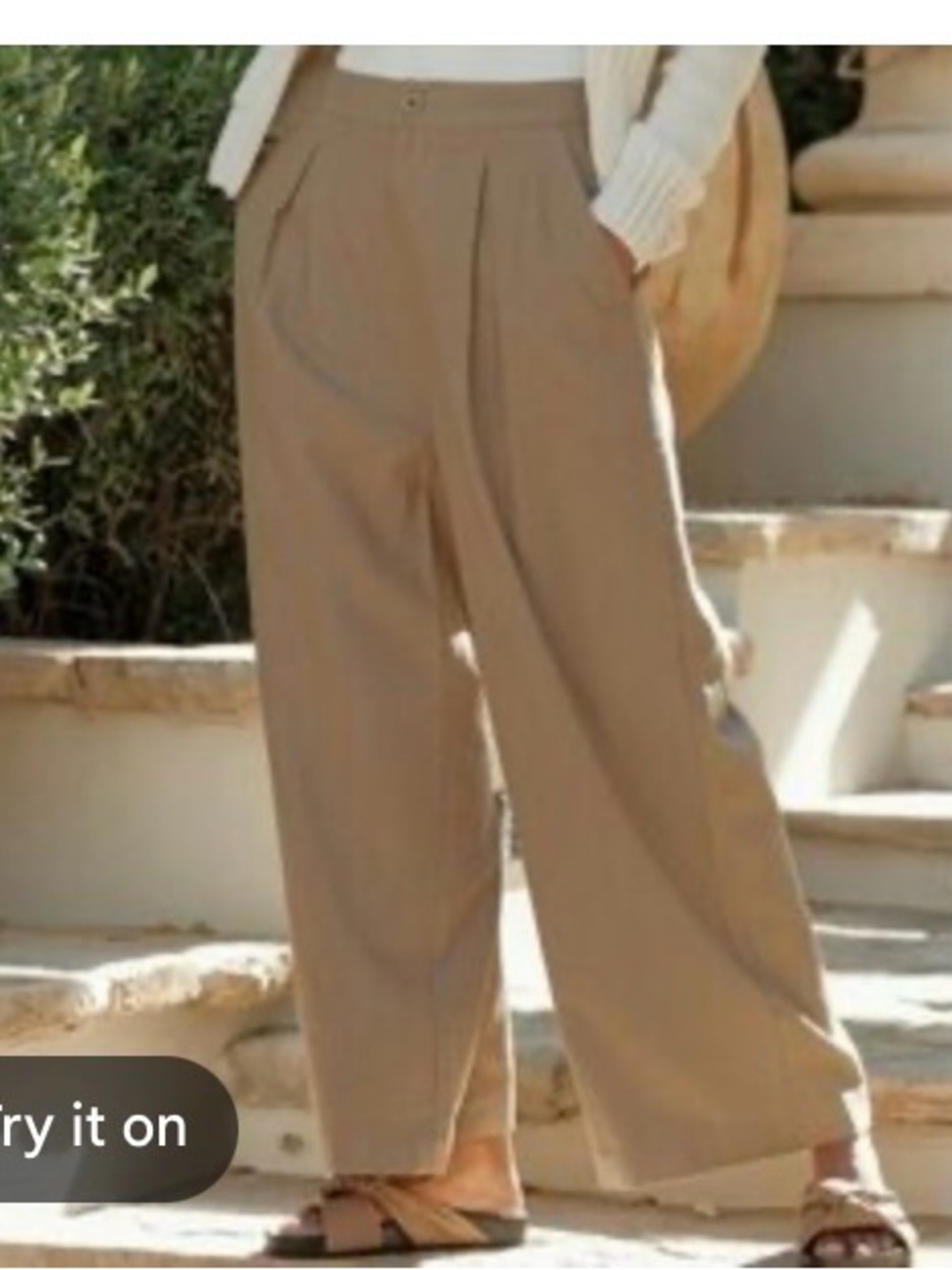 Jenni Kayne raw silk wide leg pants - Picture 13 of 15